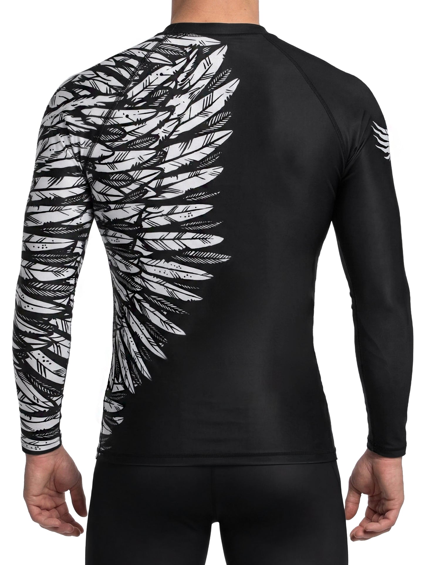Raven Fightwear Men's Aerial Assault IBJJF Approved Rash Guard