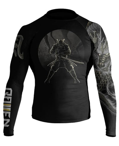 Raven Fightwear Men's Wind Element BJJ MMA Rash Guard