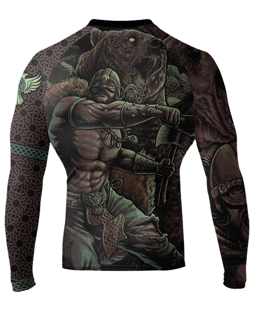 Raven Fightwear Men's Berserker BJJ MMA Rash Guard