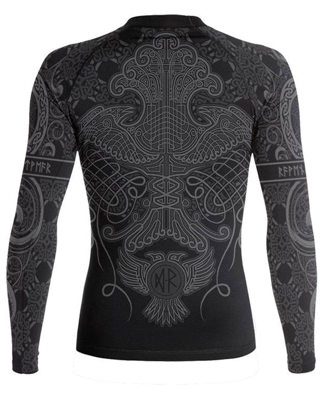 Raven Fightwear Women's Nordic IBJJF Approved Rash Guard Black