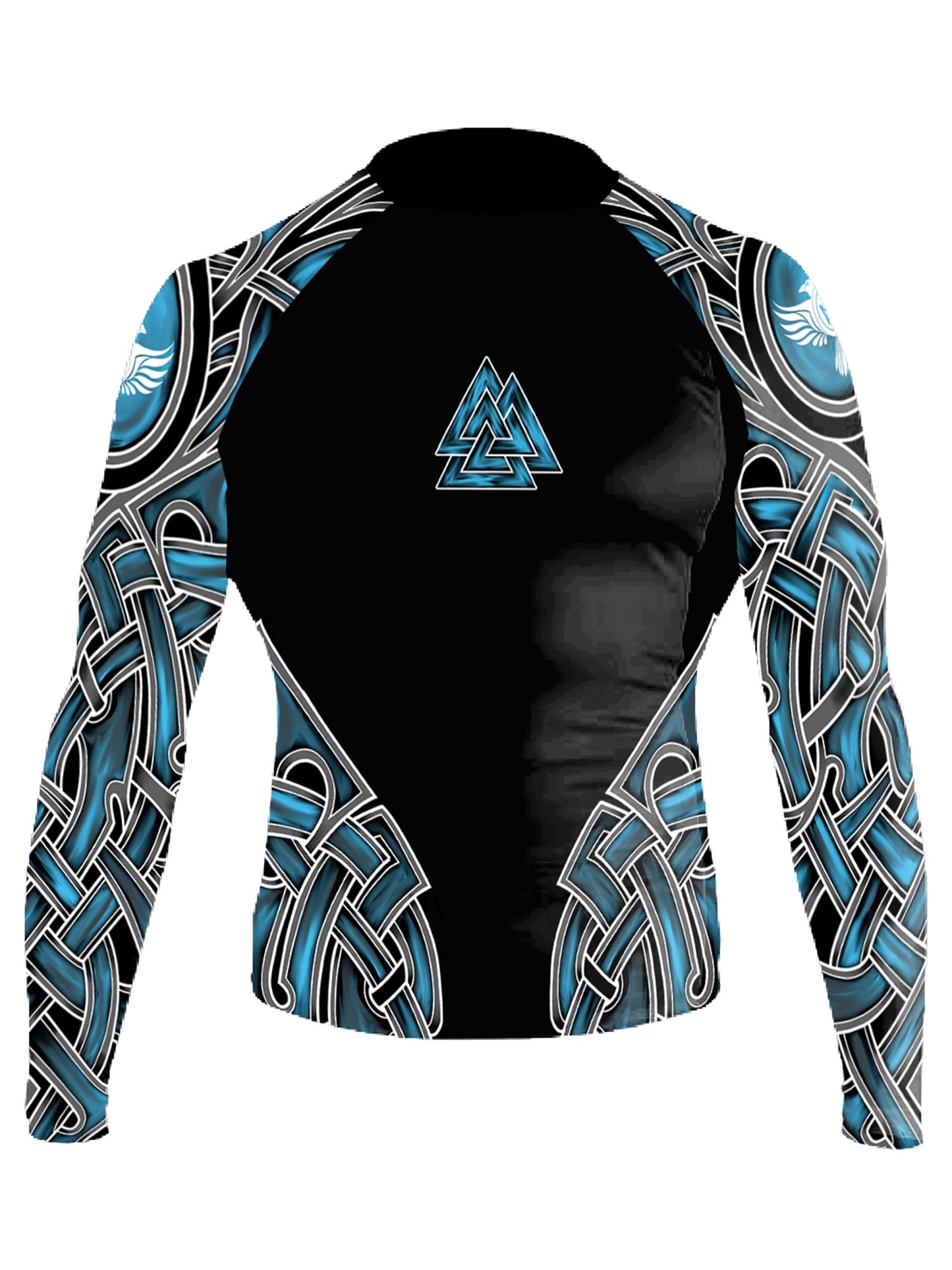 Raven Fightwear Men's The Gods of Scandinavia Odin Nordic Rash Guard MMA BJJ