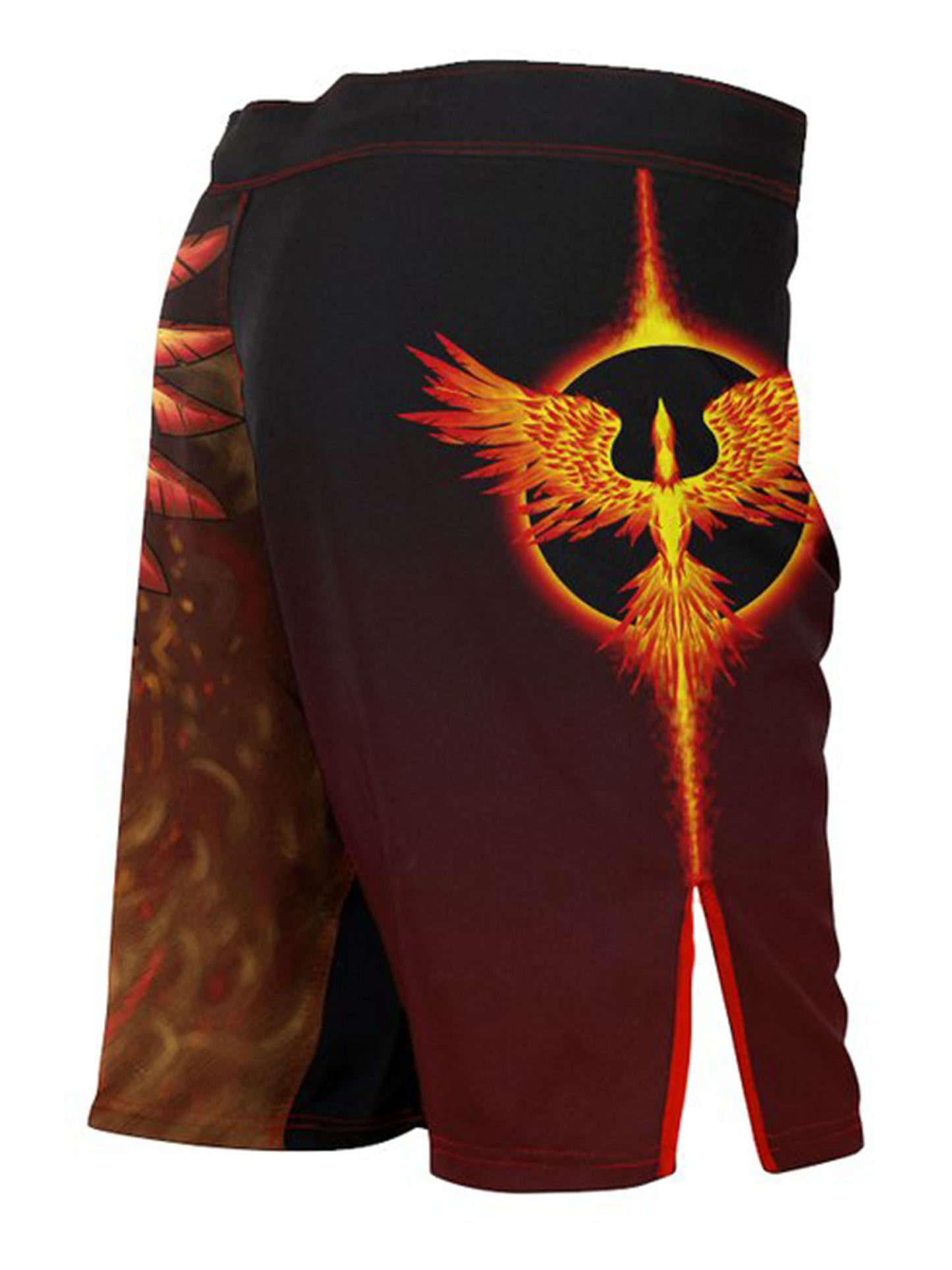 Raven Fightwear Men's The Phoenix Shorts MMA Black