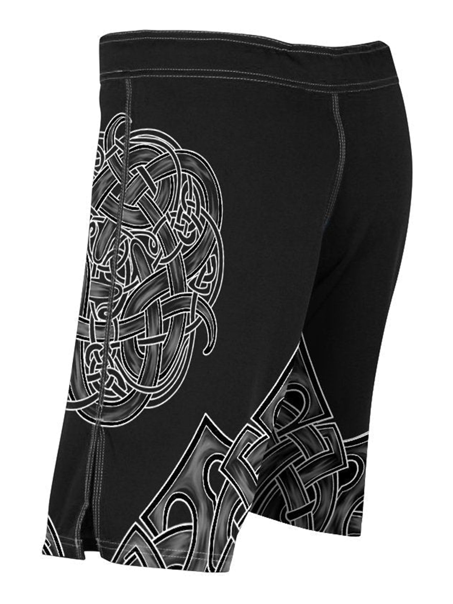 Raven Fightwear Men's Nordic 2.0 MMA Shorts BJJ v1 Black