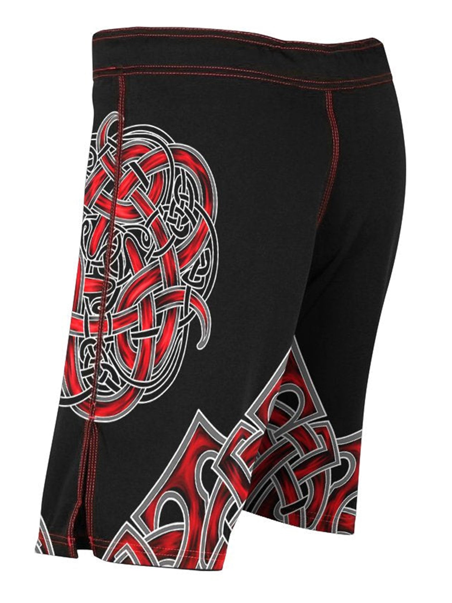 Raven Fightwear Men's Nordic 2.0 MMA Shorts BJJ Red