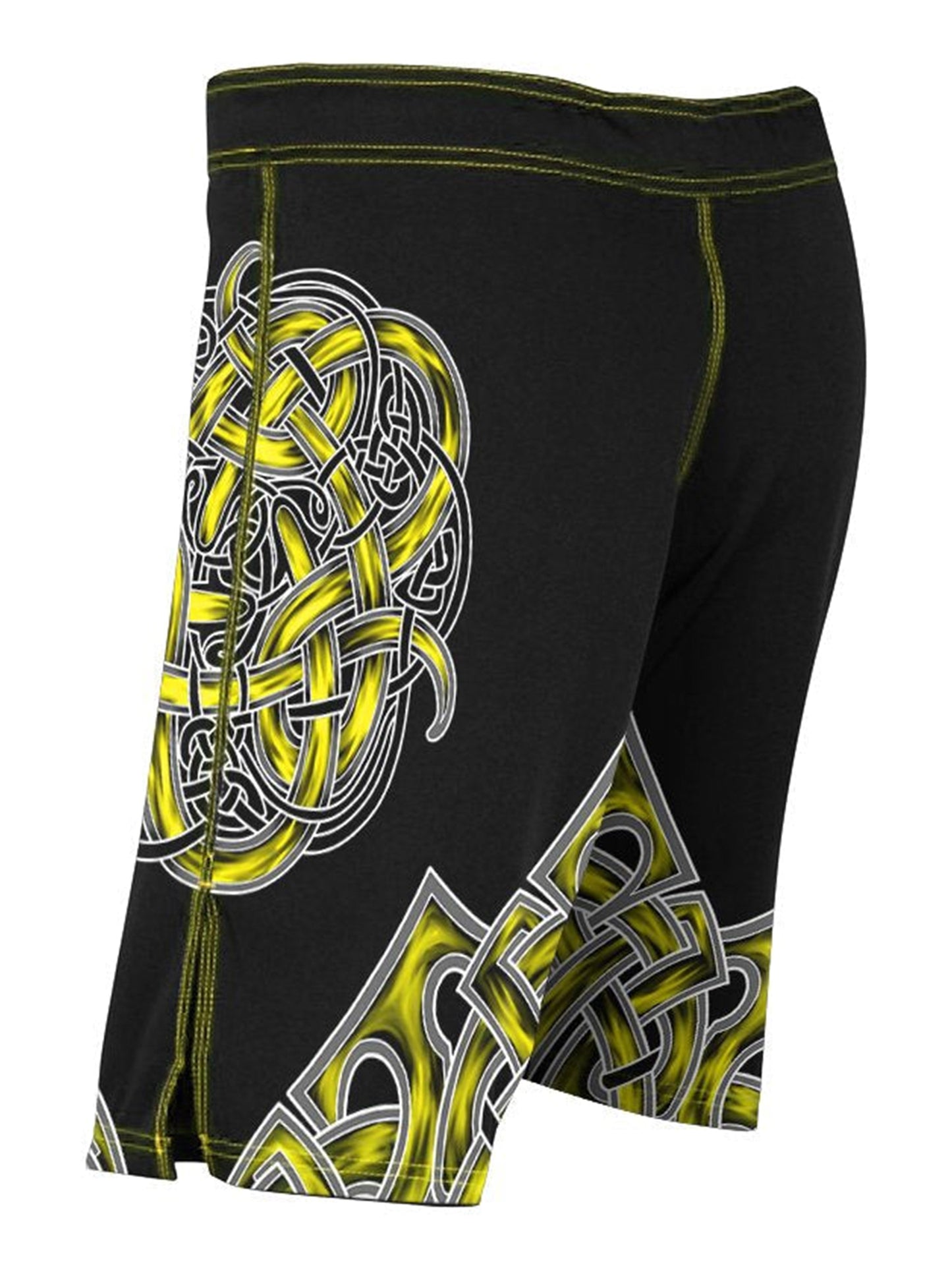 Raven Fightwear Men's Nordic 2.0 MMA Shorts BJJ Yellow