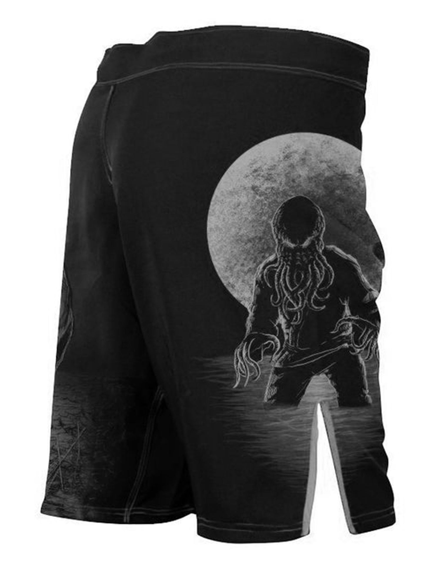 Raven Fightwear Men's BJJ Horror Cthulhu MMA Shorts BJJ Black Edition