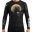 Raven Fightwear Men's BJJ Horror Werewolf Long Sleeve MMA Rash Guard