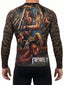 Raven Fightwear Men's Archangel MMA BJJ Rash Guard Black