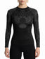 Raven Fightwear Women's Nordic IBJJF Approved Rash Guard Black