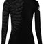 Raven Fightwear Women's Aerial Assault IBJJF Approved Rash Guard Black