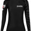 Raven Fightwear Women's Aerial Assault IBJJF Approved Rash Guard Black