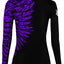 Raven Fightwear Women's Aerial Assault IBJJF Approved Rash Guard Purple