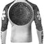 Raven Fightwear Men's Aztec Ranked Rash Guard MMA BJJ White
