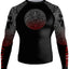 Raven Fightwear Men's Aztec Ranked Rash Guard MMA BJJ Black