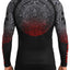 Raven Fightwear Men's Aztec Ranked Rash Guard MMA BJJ Black