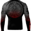 Raven Fightwear Men's Aztec Ranked Rash Guard MMA BJJ Black