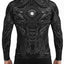 Raven Fightwear Men's Cybernetic Rash Guard MMA BJJ Black