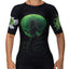 Raven Fightwear Women's Medusa MMA BJJ Short Sleeve Rash Guard Black