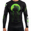 Raven Fightwear Men's Frankenstein's Monster MMA BJJ Rash Guard MMA Black