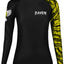 Raven Fightwear Women's Aerial Assault BJJ Rash Guard MMA Black/Yellow