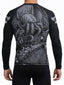 Raven Fightwear Men's Cthulhu Jiu Jitsu BJJ Rash Guard MMA Black Edition