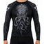 Raven Fightwear Men's Cthulhu Jiu Jitsu BJJ Rash Guard MMA Black Edition