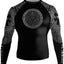 Raven Fightwear Men's Aztec Ranked BJJ Jiu Jitsu Rash Guard MMA Black/Grey