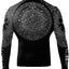 Raven Fightwear Men's Aztec Ranked BJJ Jiu Jitsu Rash Guard MMA Black/Grey