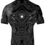 Raven Fightwear Men's Cybernetic Rash Guard Short Sleeve BJJ MMA Black