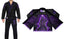 Raven Fightwear Men's Elements Void Samurai Brazilian Jiu Jitsu Uniform Premium BJJ Gi Black