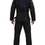 Raven Fightwear Men's Elements Void Samurai Brazilian Jiu Jitsu Uniform Premium BJJ Gi Black