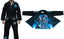 Raven Fightwear Men's Odin Nordic Brazilian Jiu Jitsu Uniform Premium BJJ Gi Black