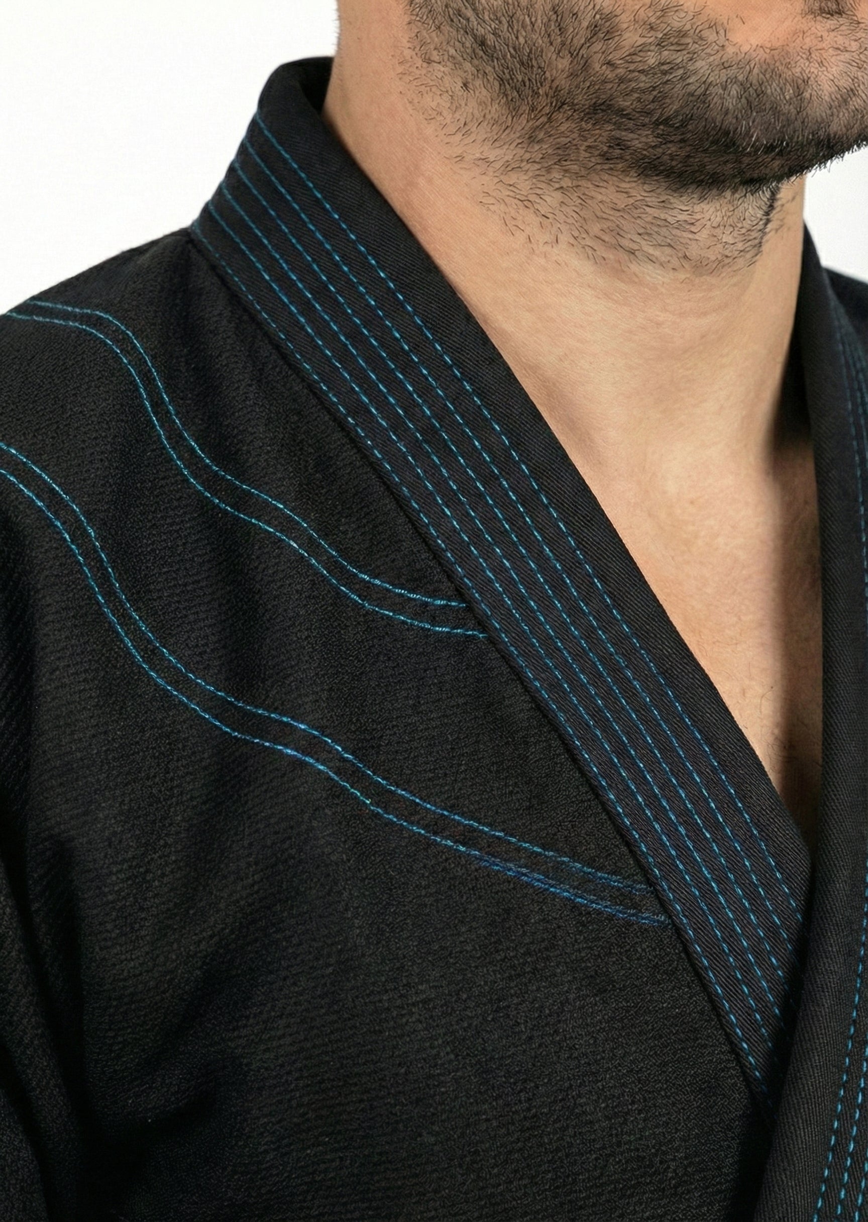 Raven Fightwear Men's Odin Nordic Brazilian Jiu Jitsu Uniform Premium BJJ Gi Black
