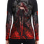 Raven Fightwear Women's The Morrigan BJJ Rash Guard MMA Warfire
