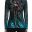 Raven Fightwear Women's The Morrigan BJJ Rash Guard MMA Deathcall