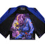 Raven Fightwear Men's BJJ Horror Cthulhu Jiu Jitsu Uniform Premium BJJ Gi Royal Blue