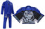 Raven Fightwear Men's Thor Nordic Brazilian Jiu Jitsu Uniform Premium BJJ Gi Royal Blue