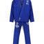 Raven Fightwear Men's Thor Nordic Brazilian Jiu Jitsu Uniform Premium BJJ Gi Royal Blue