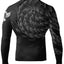 Raven Fightwear Men's Power Pangolin IBJJF Approved Rash Guard Black